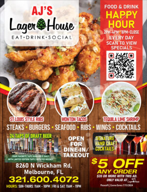 AJ Lager House Coupon