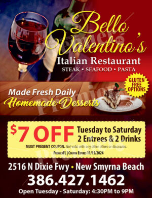 Bello Valentinos Coupon