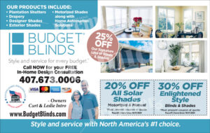 Budget Blinds of Apopka Coupons