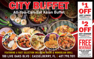 City Buffet Coupons