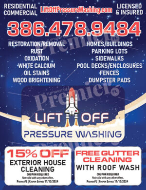 Lift Off Pressure Washing Coupons