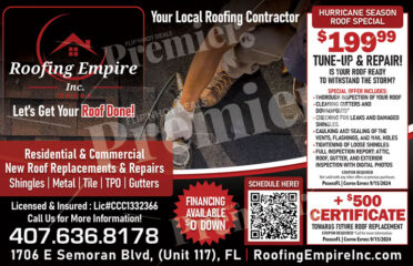 Roofing Empire Inc Coupons