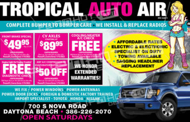 Tropical Auto Air Coupons