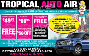 Tropical Auto Air Coupons